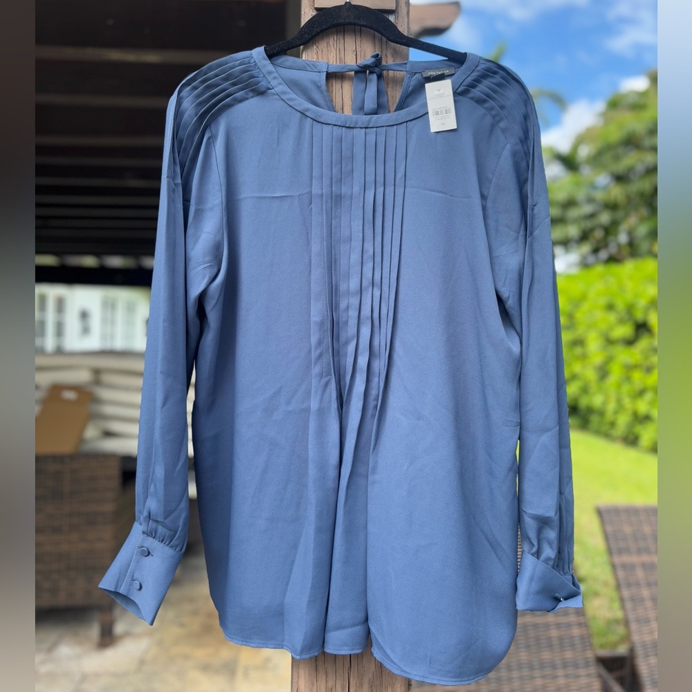 Elegant Blue Women's Top